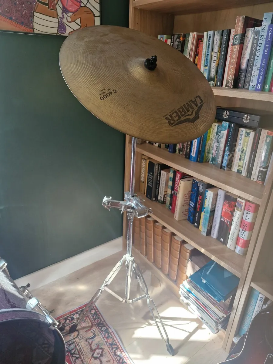 Bass Drum and pedal, cymbal and stand - Image 3