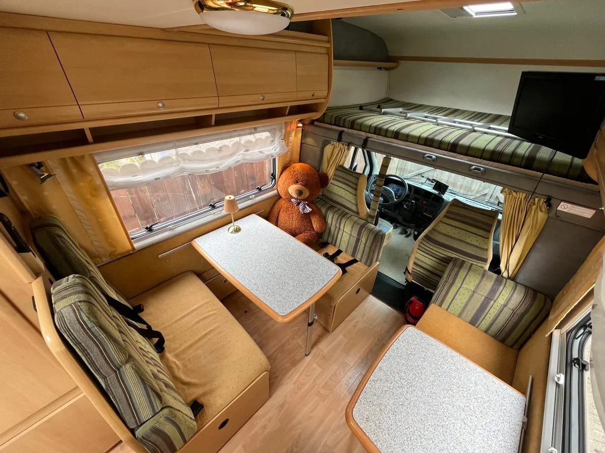 Camper Fiat Ducato 2.8 new CVRT 6 seatbelts - Image 2