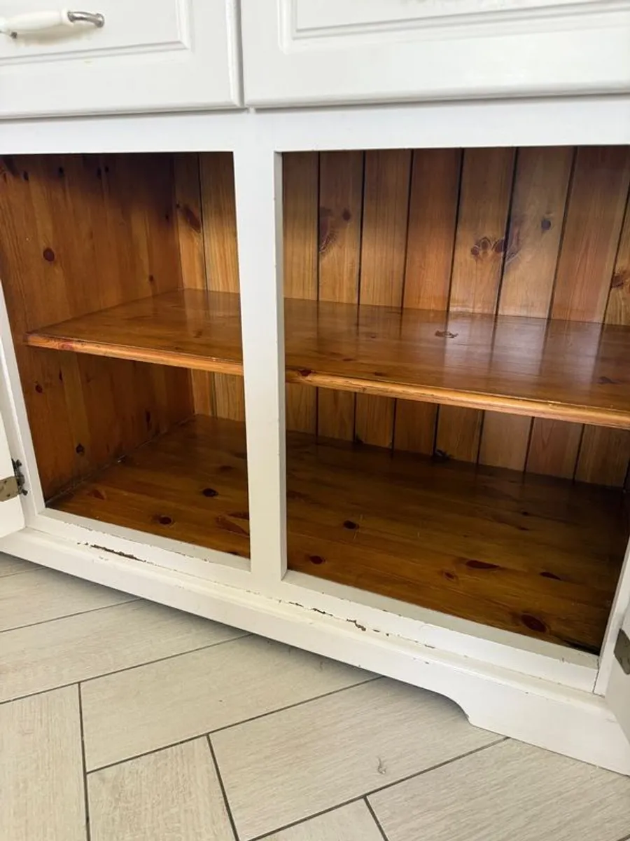 Solid Pine Kitchen Dresser - Image 4