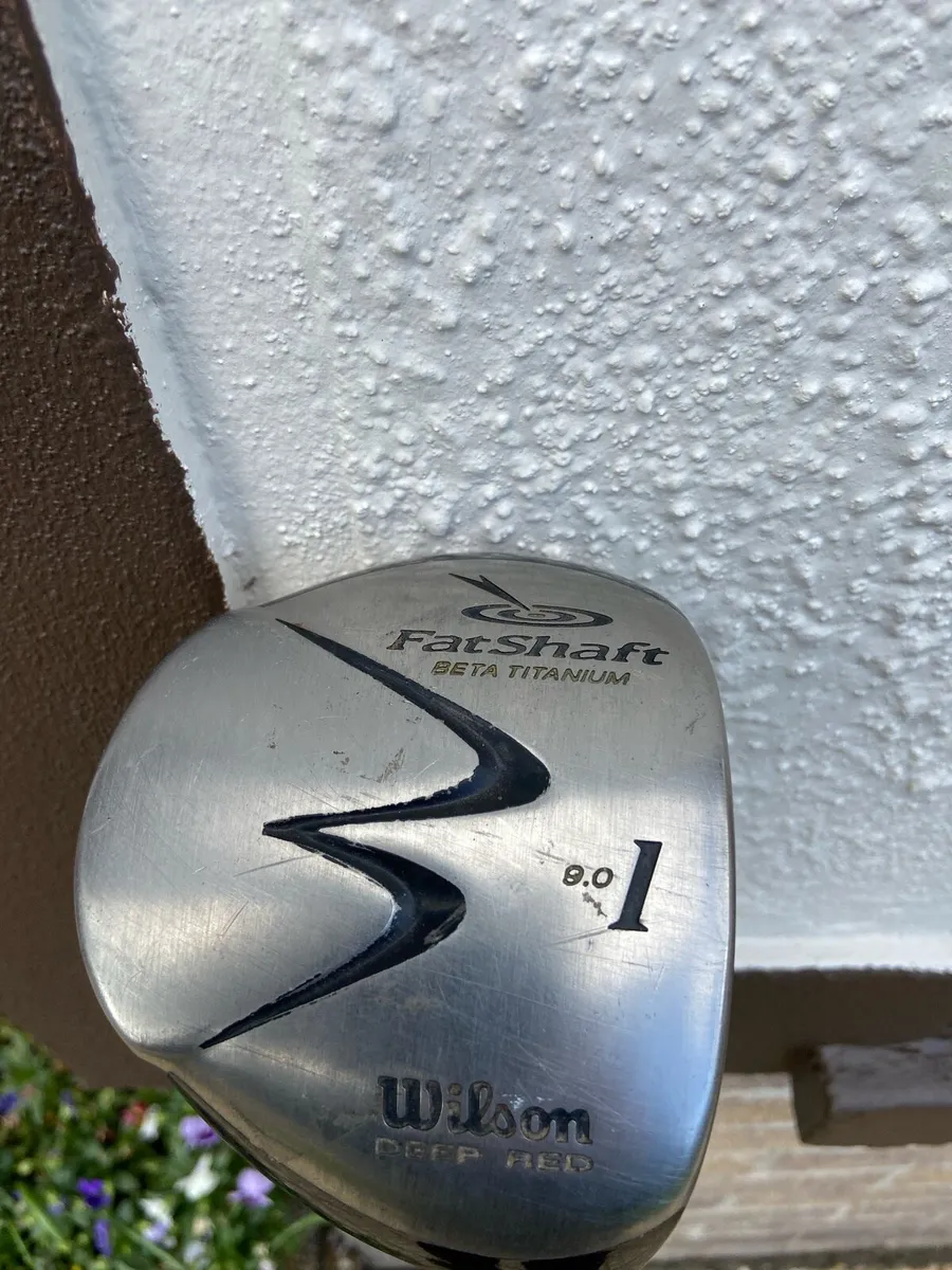 Wilson. Fat shaft.  Driver.  9.  Degrees - Image 1