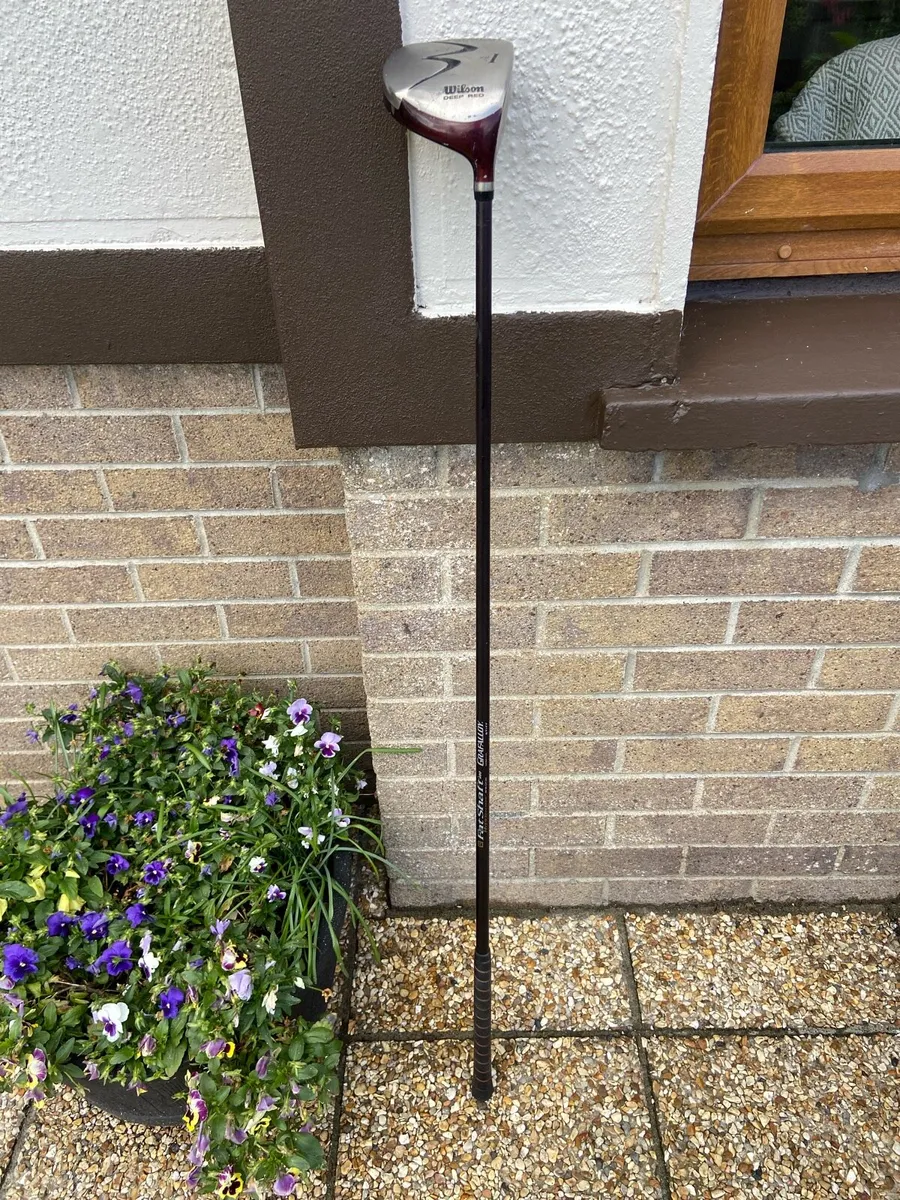 Wilson. Fat shaft.  Driver.  9.  Degrees - Image 2