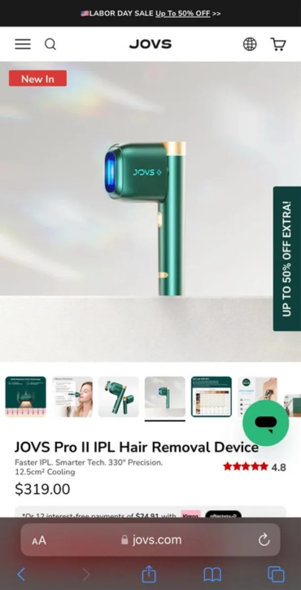 JOVS laser hair removal device - Image 2