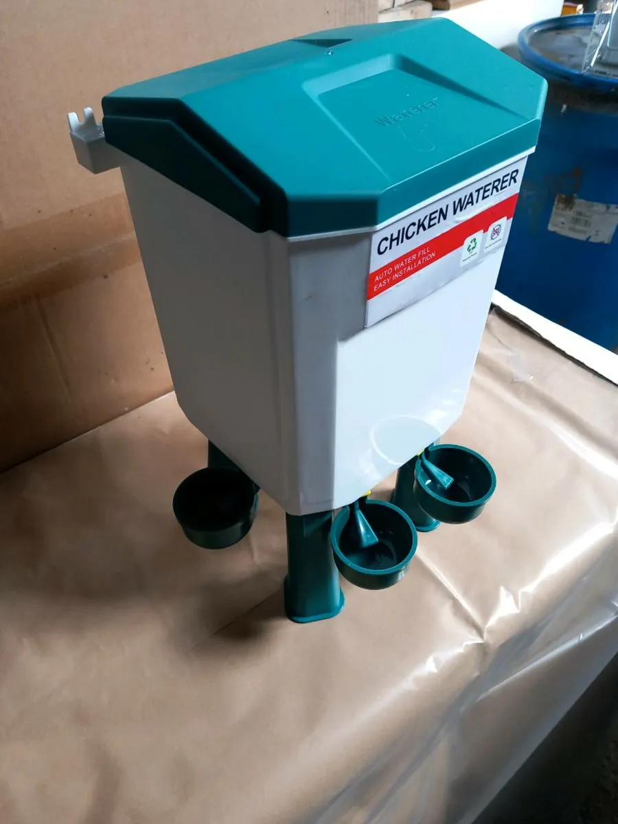 Drinker feeder set for chickens - Image 3