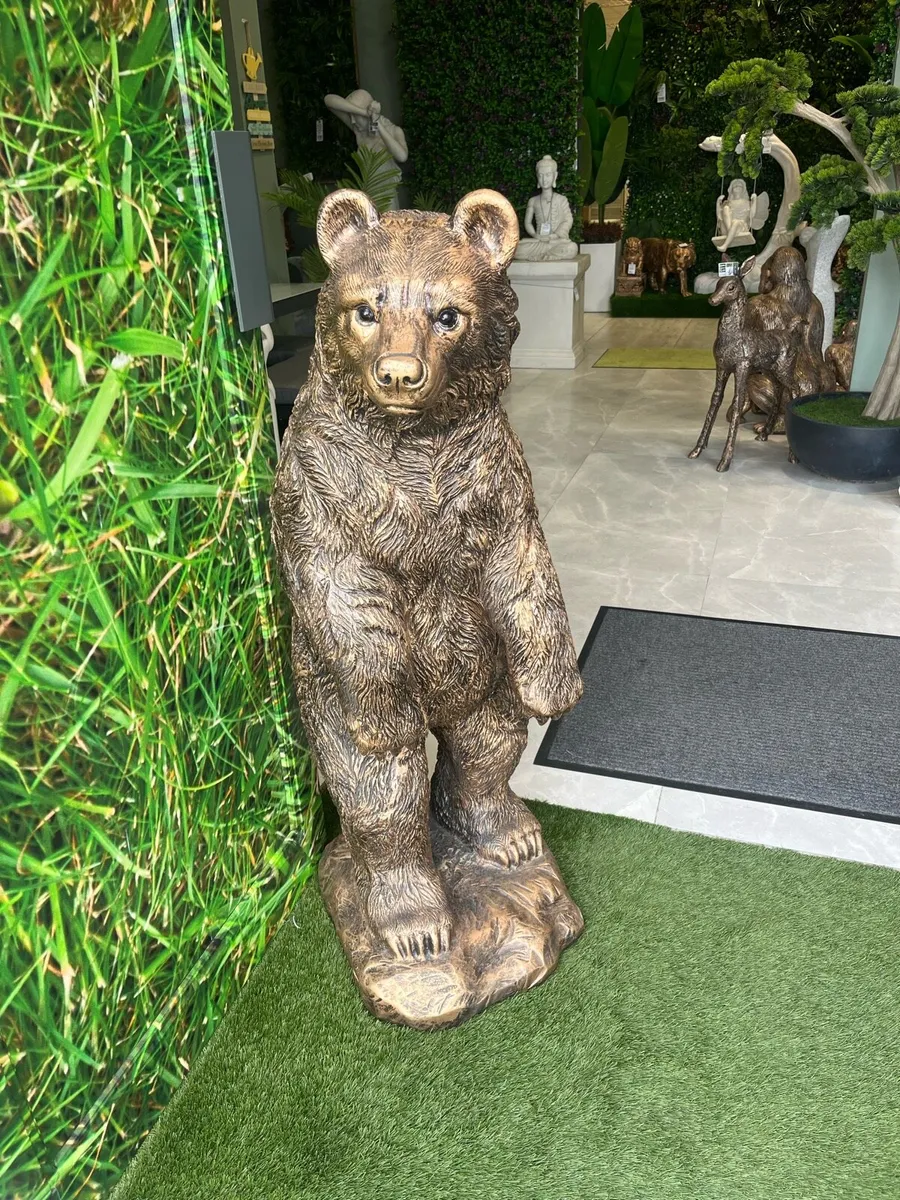 Bronze Standing Bear 118cm - Image 1