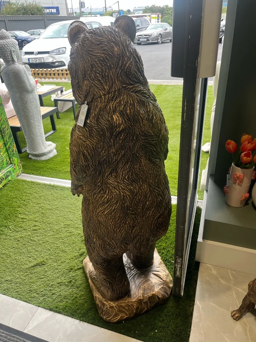 Bronze Standing Bear 118cm - Image 3