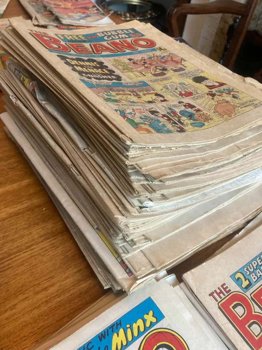Vintage Comics- Large Collection-The Beano etc. - Image 3