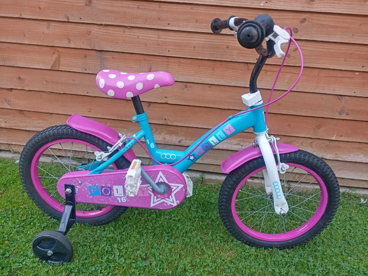 Kids Polly bike size 16 inch wheels - Image 1