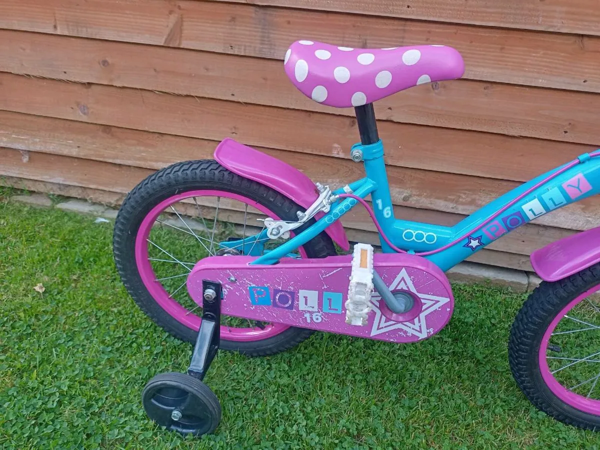 Kids Polly bike size 16 inch wheels - Image 3