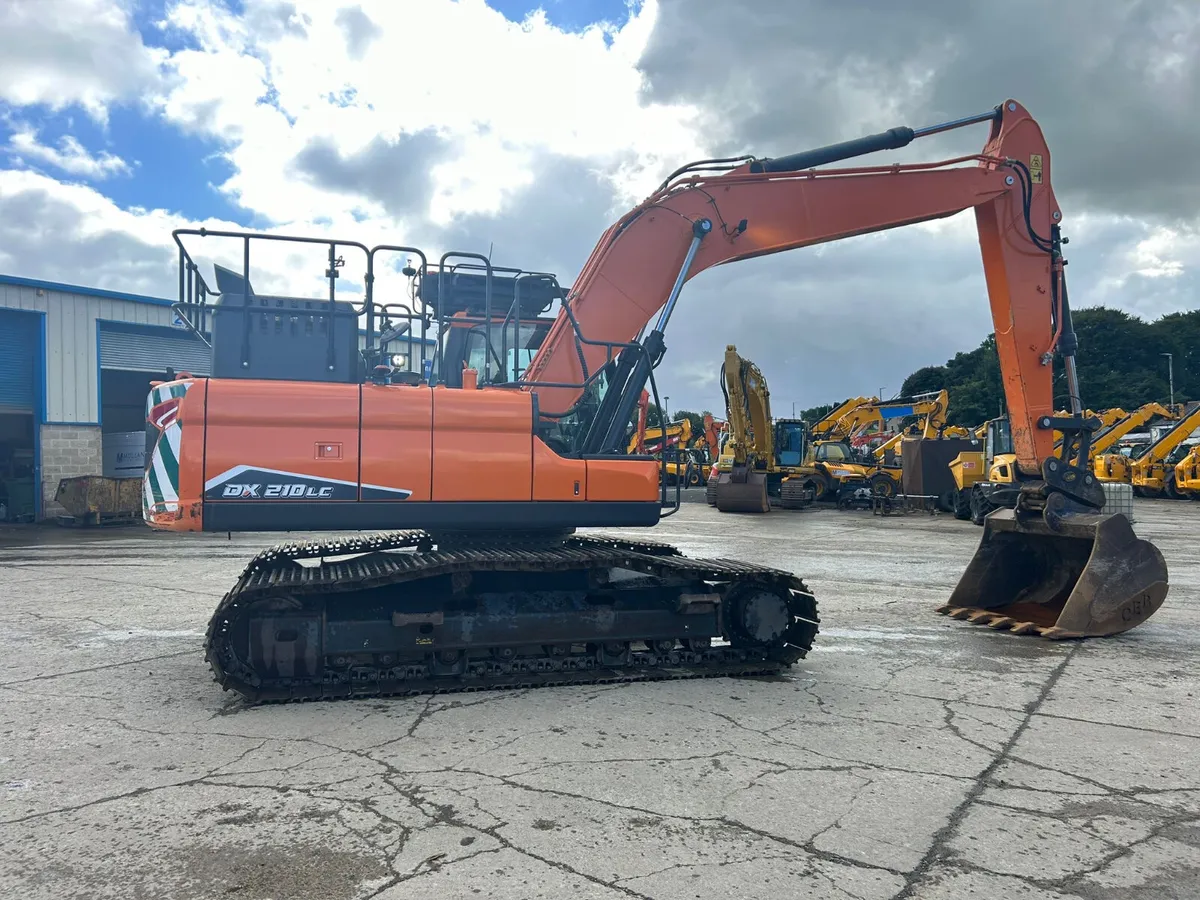 2022 Doosan DX210 LC-7 Only 1400Hrs - MULLANS - Image 4