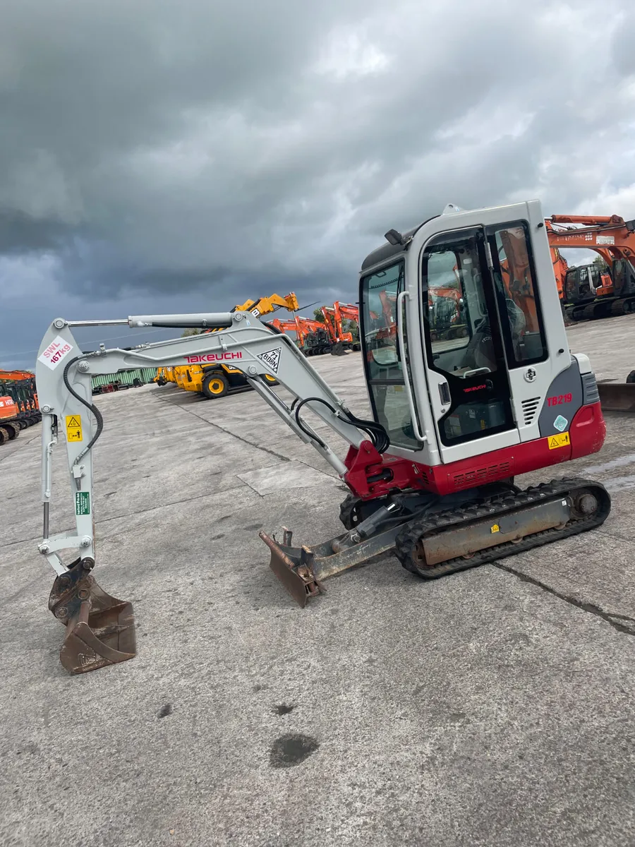 Takeuchi tb219 - Image 1
