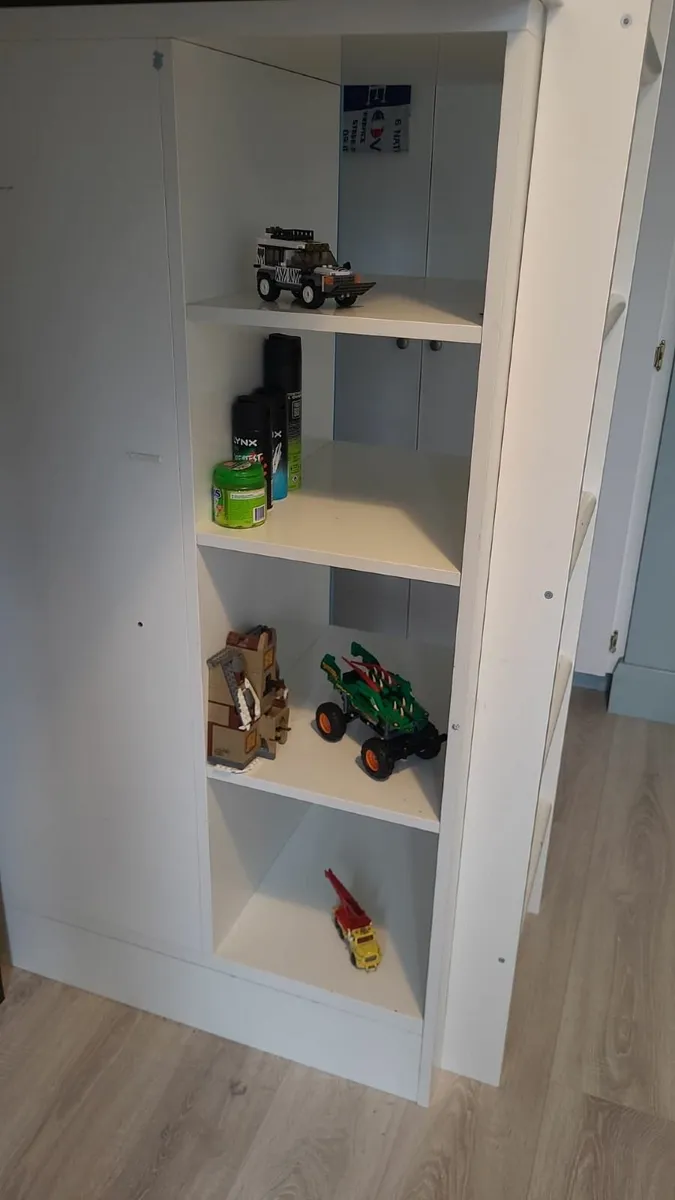 Loft Bed with Wardrobe and Storage Unit - Image 4