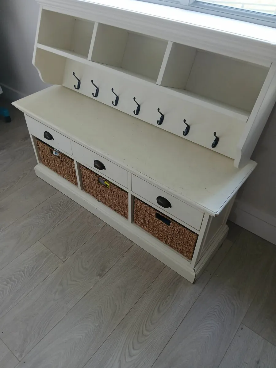 Coat Rack and Storage Unit - Image 1