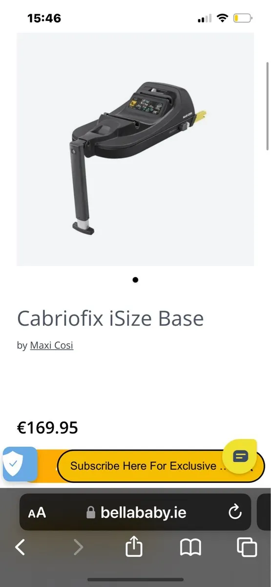 Maxicosi isofix base