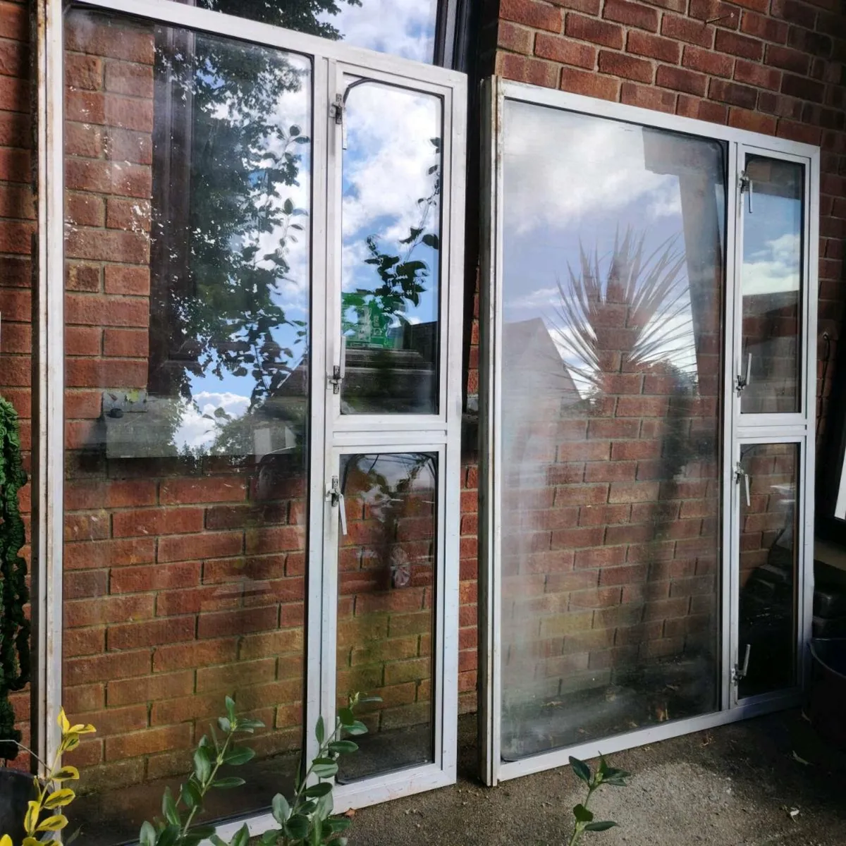 Double glazed windows