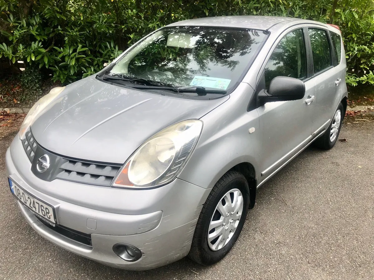08 Nissan Note Nct 10/25 Quick sale €895 - Image 1