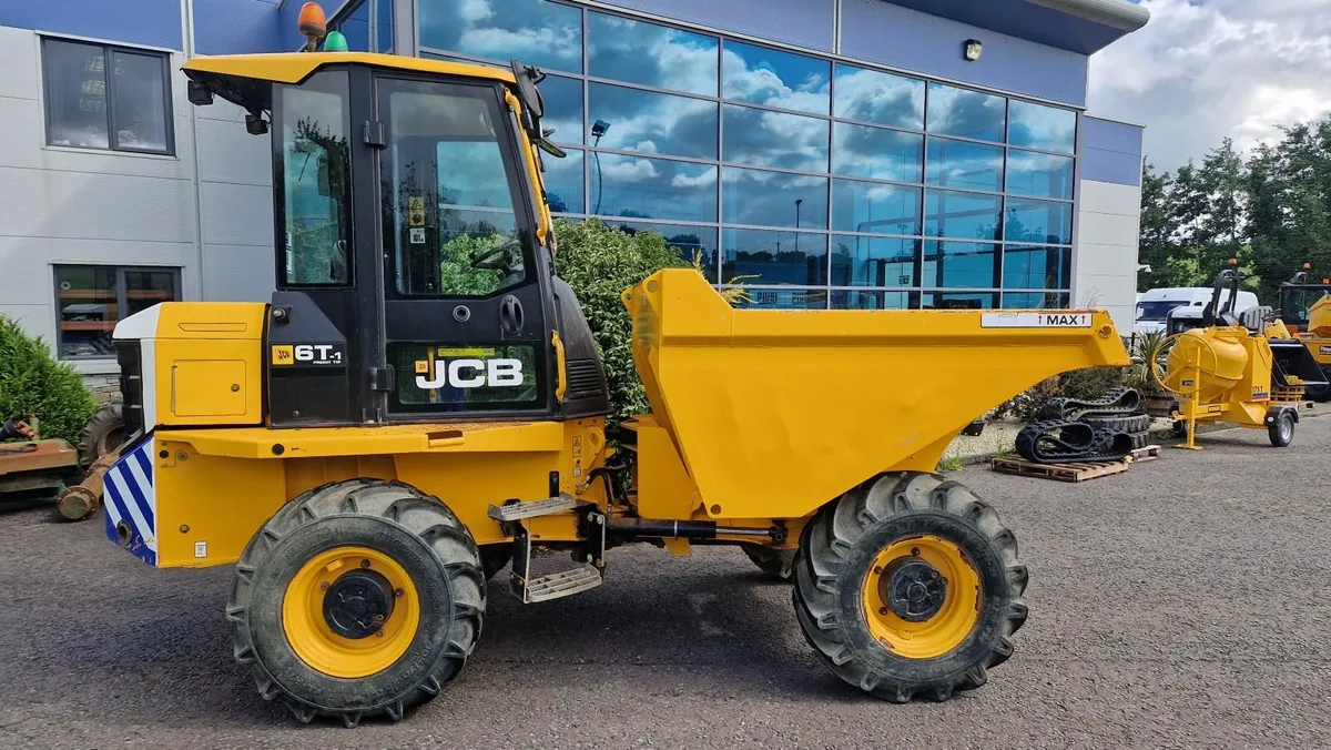 2018 JCB 6T-1 Straight Tip Dumper *1200Hrs* - Image 1