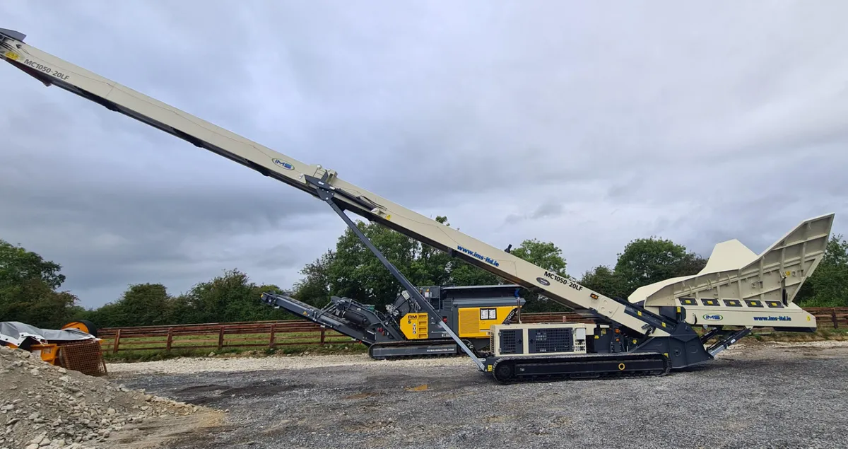 NEW IMS LOW LEVEL FEEDER STACKER CONVEYOR FOR SALE - Image 1