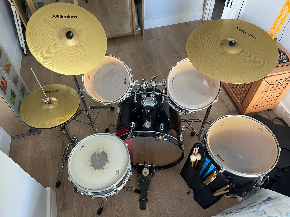 Sonor Force 505 Drum Kit & Hardware (No Seat) - Image 2