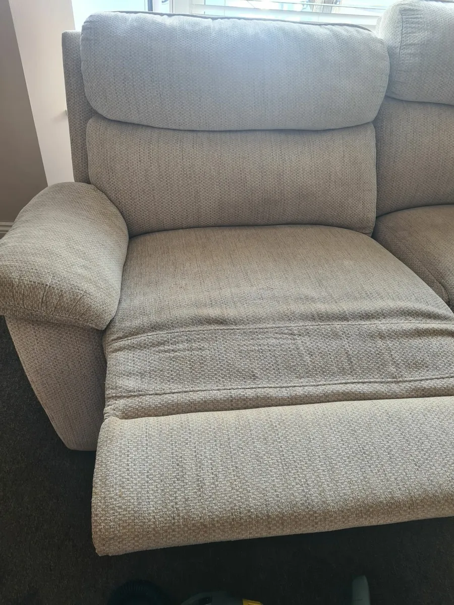 Reclining Fabric Sofa and armchairs - Image 3