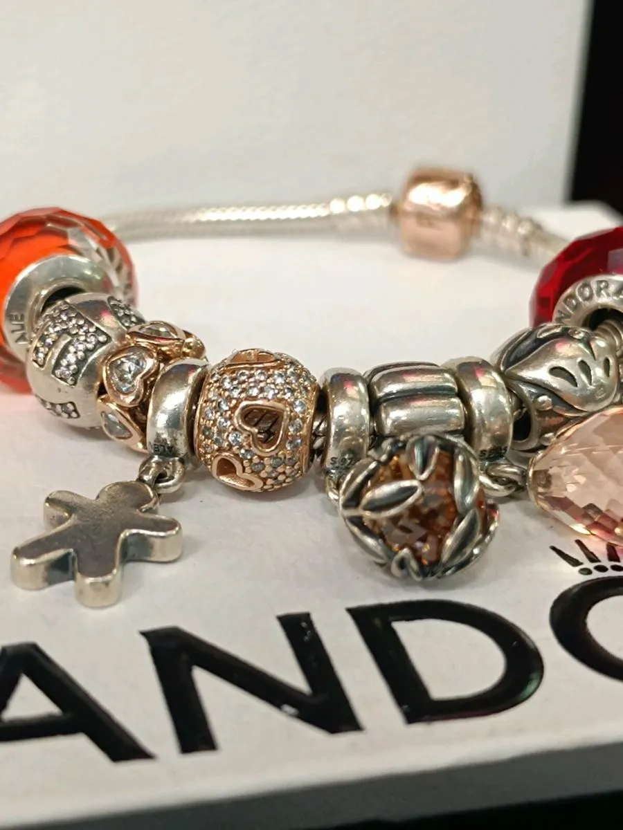 Pandora Bracelet with Charms - Image 1