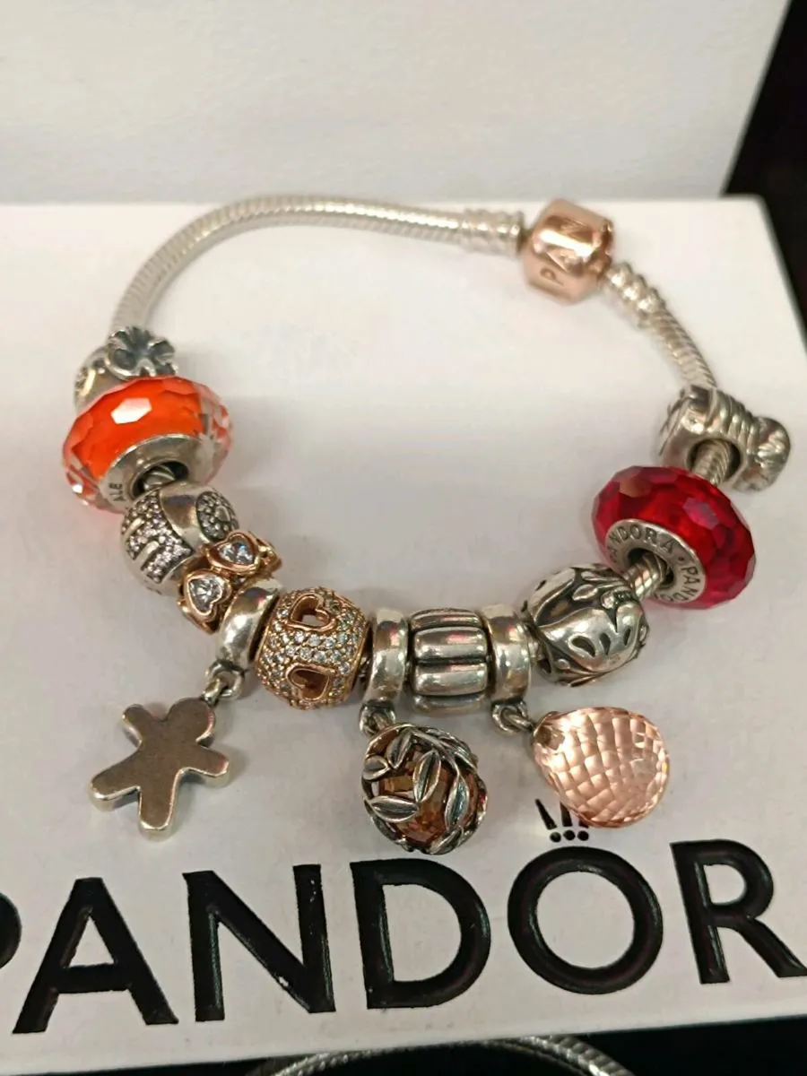 Pandora Bracelet with Charms - Image 2
