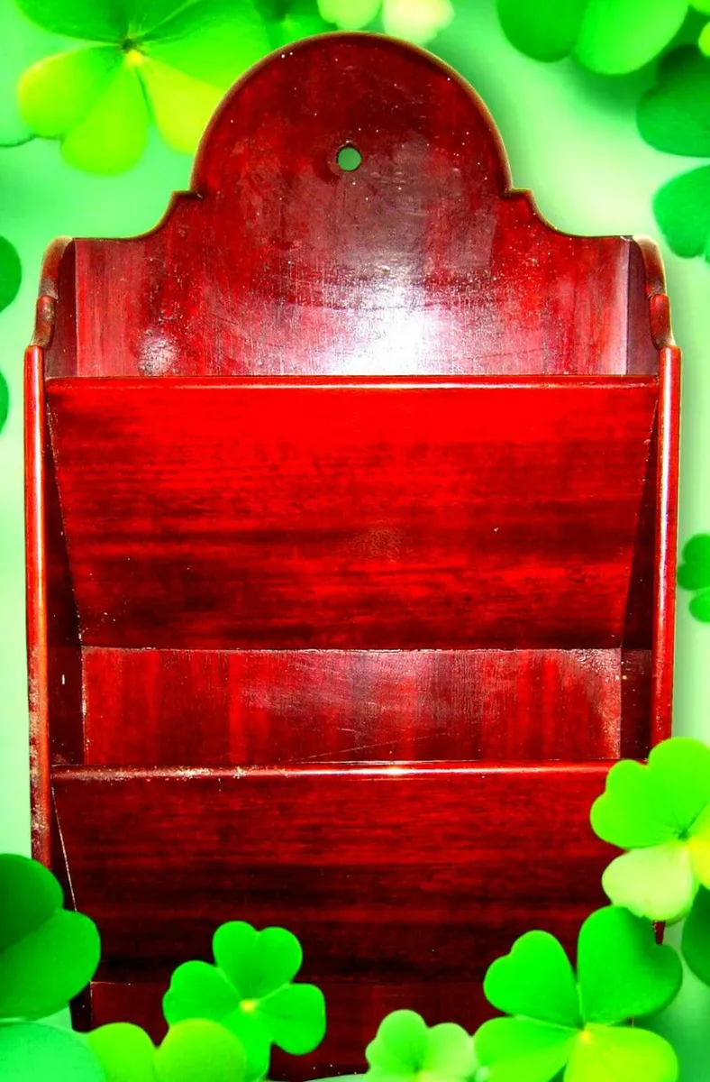 Vintage Wooden Letter Rack - Image 4