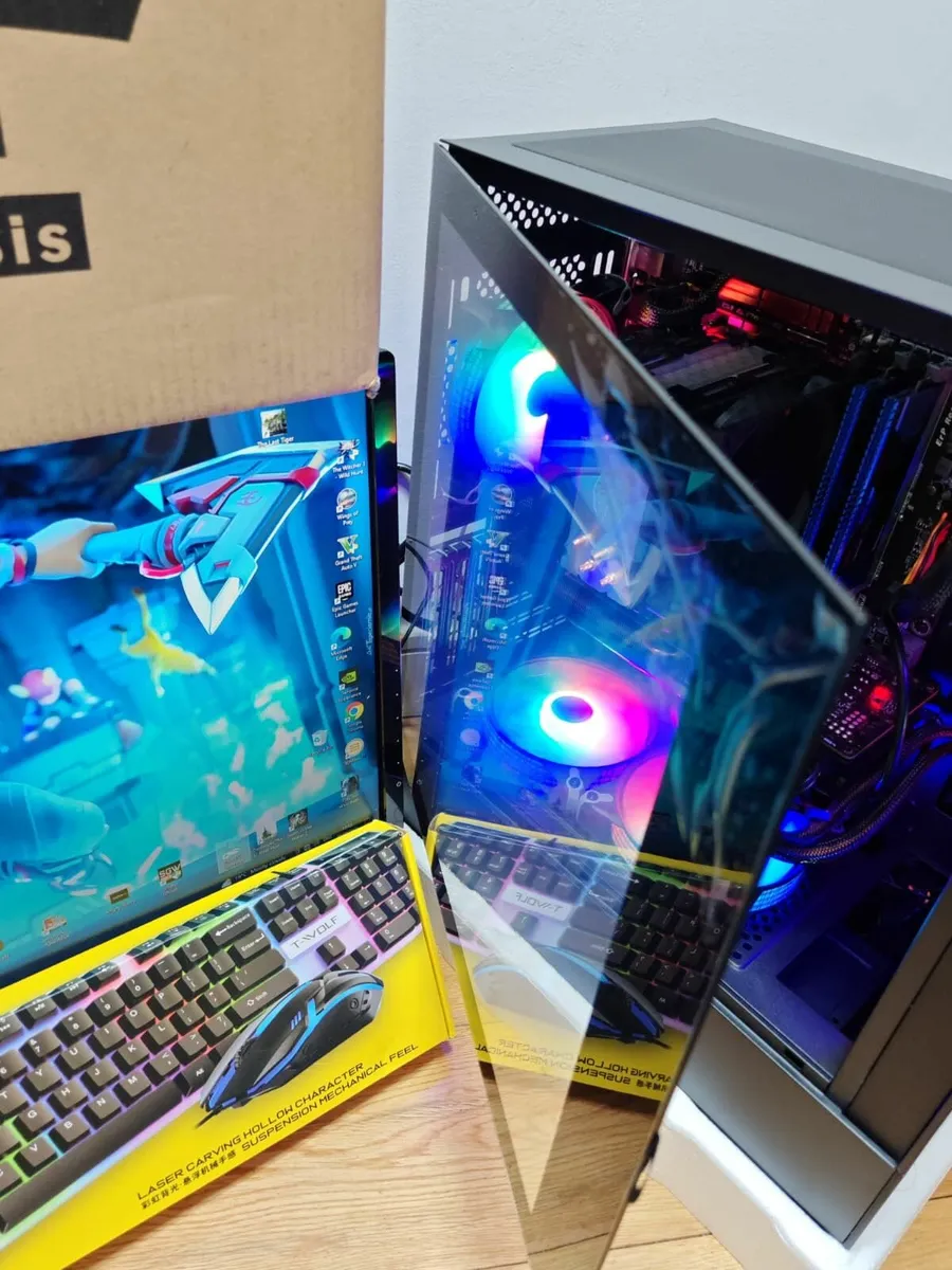 PC GAMING COMPUTER MONITOR 1 TB SSD 10 FANS LED - Image 3