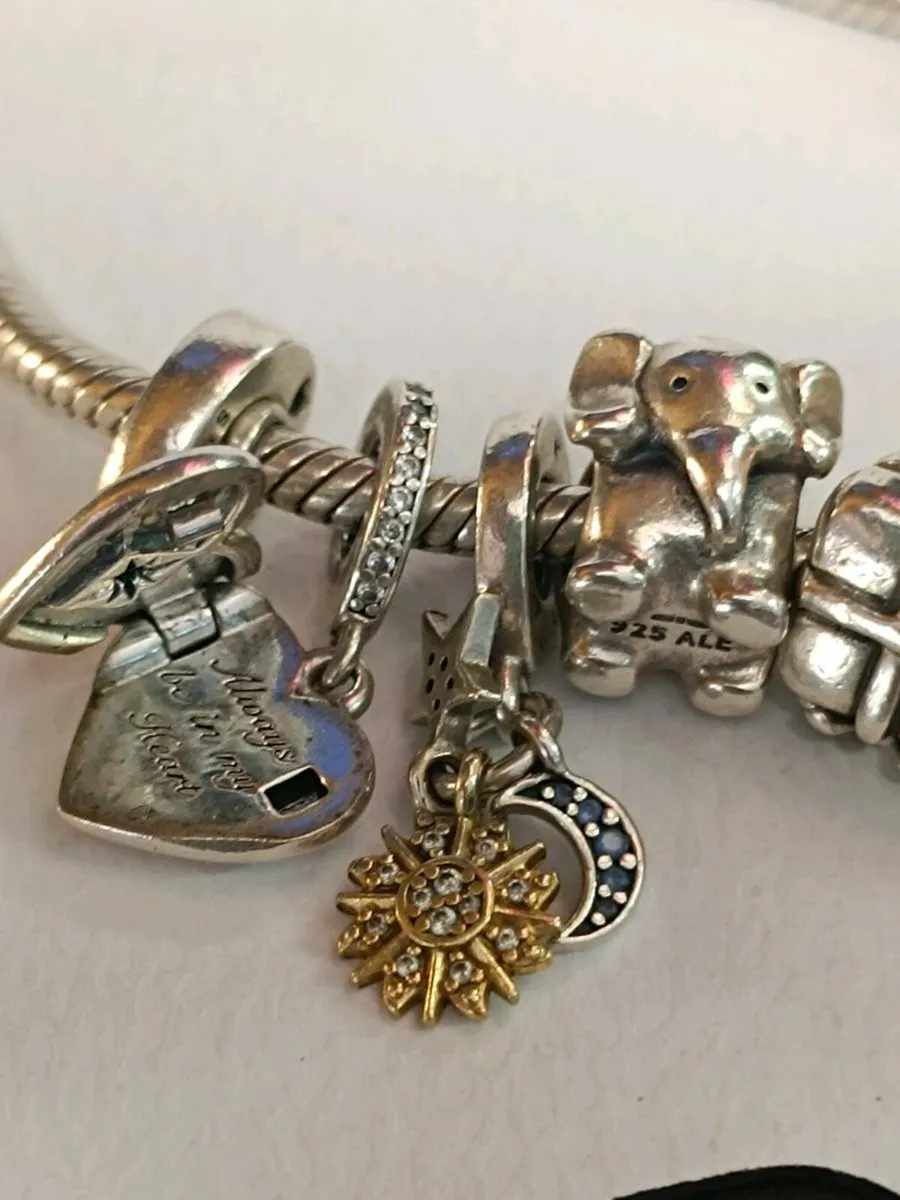 Pandora Bracelet with Charms - Image 3