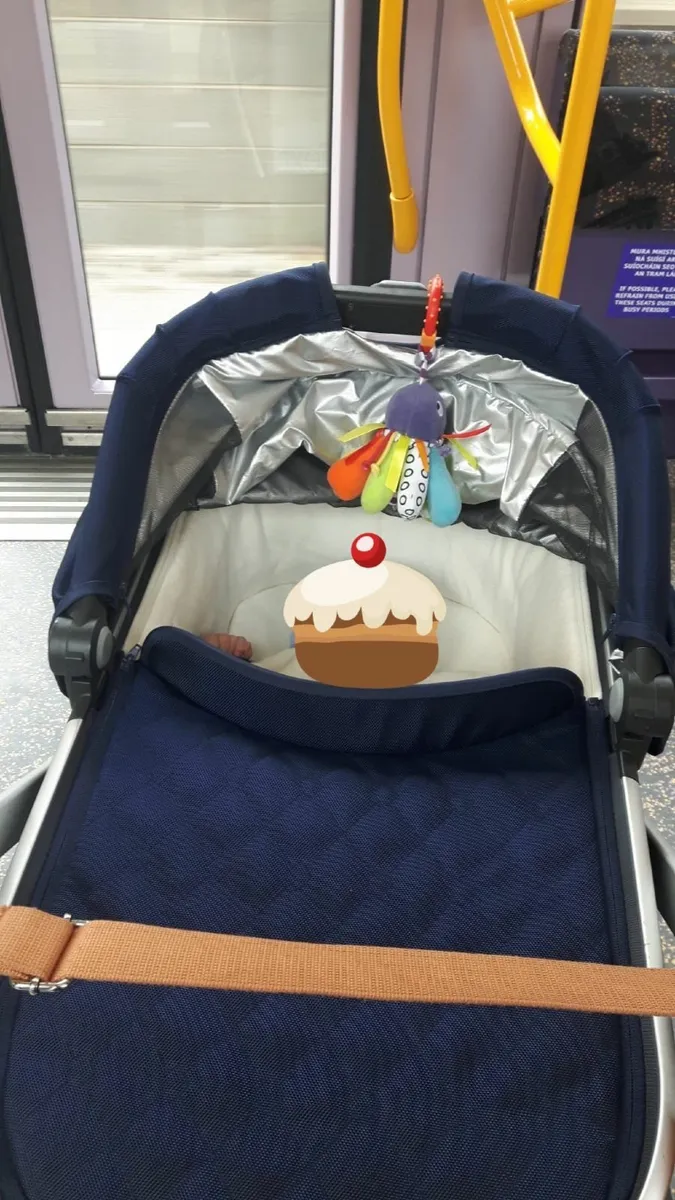 Uppababy Vista Stroller with Bassinet - Image 2
