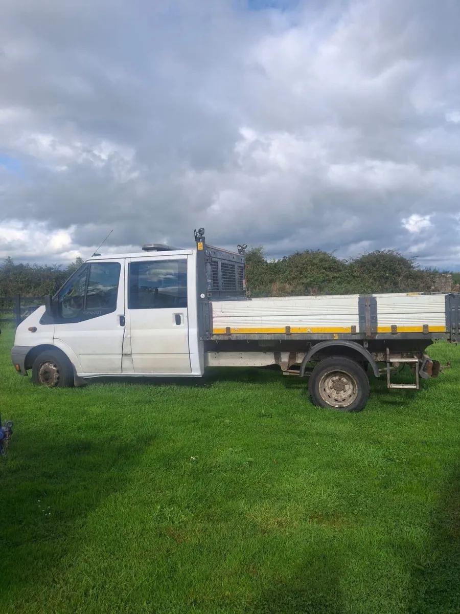 Ford transit crew cab tipper - Image 2