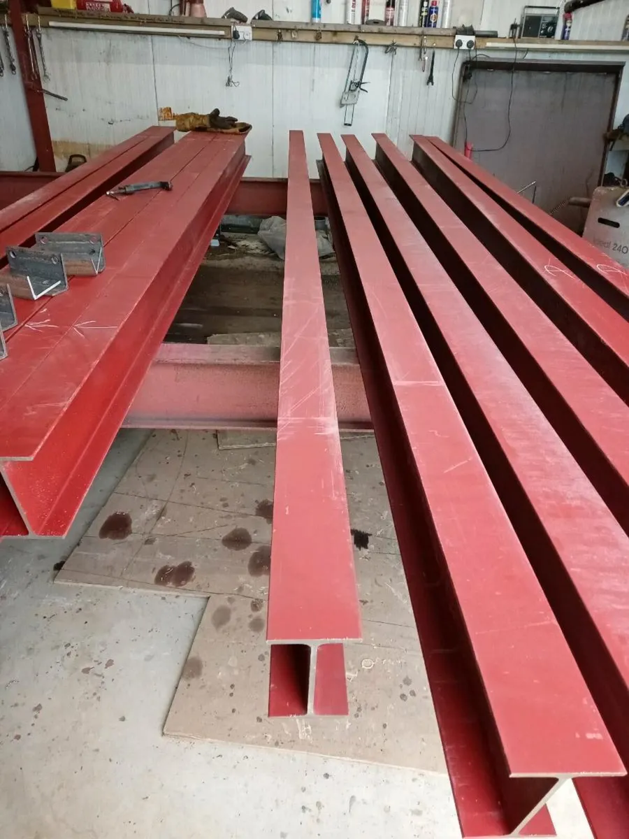 Ready to weld rsj shed  20x 32 x12 - Image 2