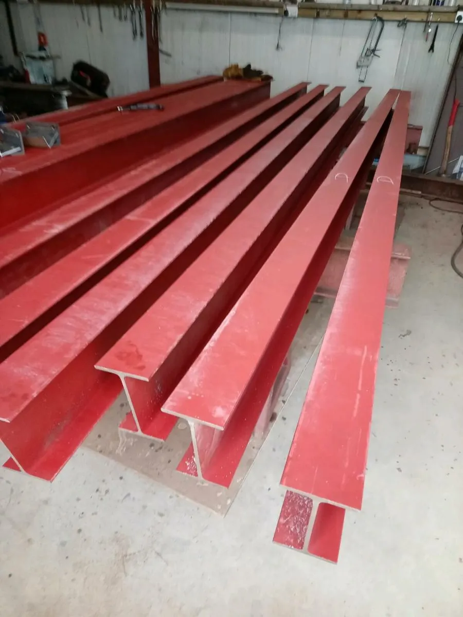Ready to weld rsj shed  20x 32 x12 - Image 3