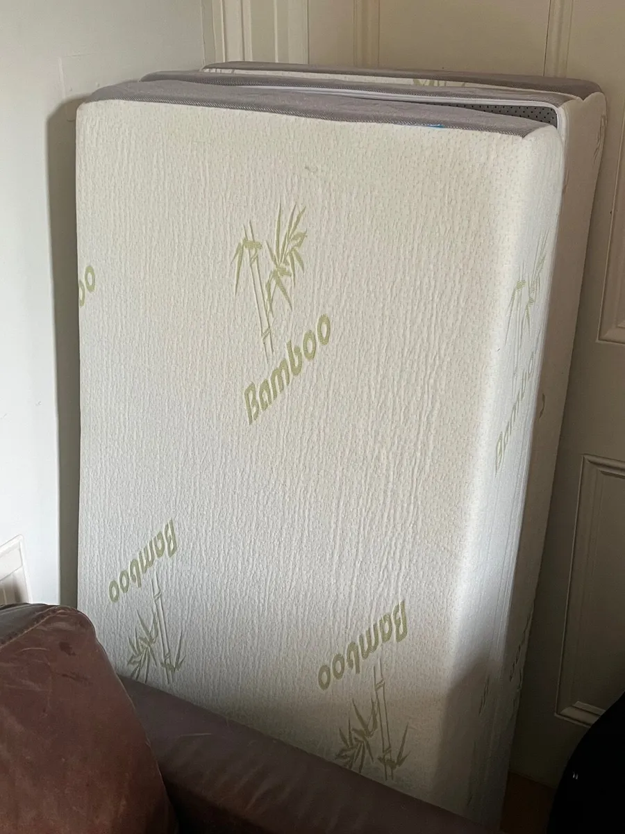 Foldable Foam Mattress (Full Size) - from Bamboo - Image 2