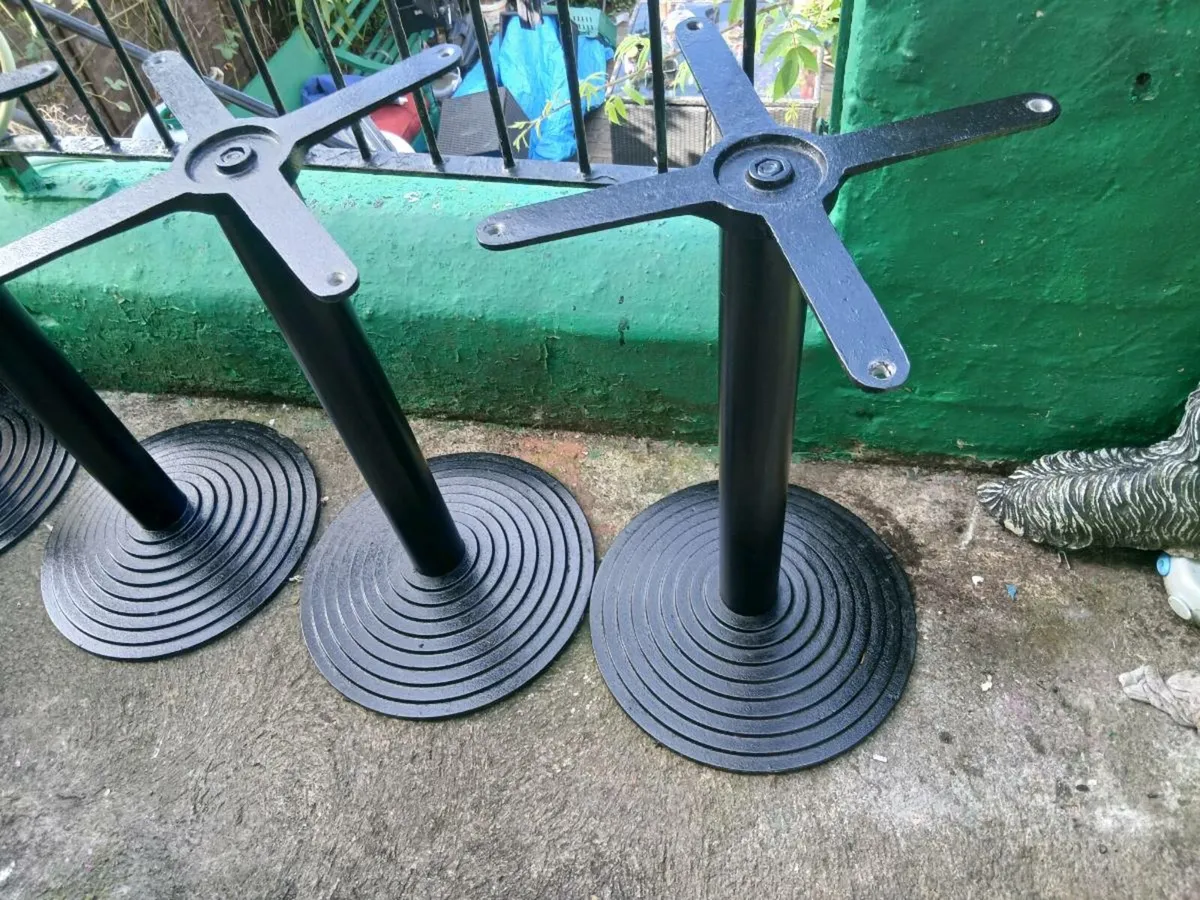 Cast Iron Table Bases - Image 1