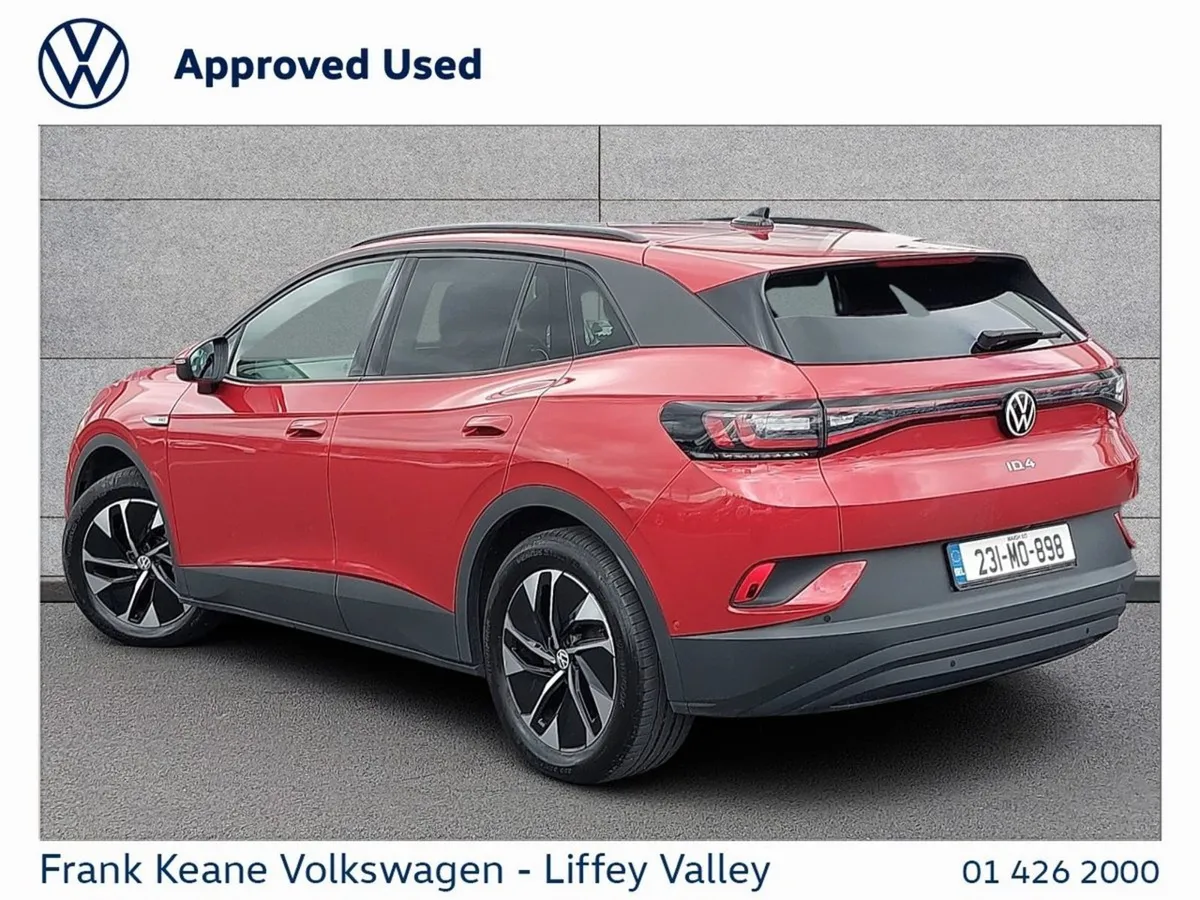 Volkswagen ID.4 77kwh Life DX 204BHP  rear View C - Image 3