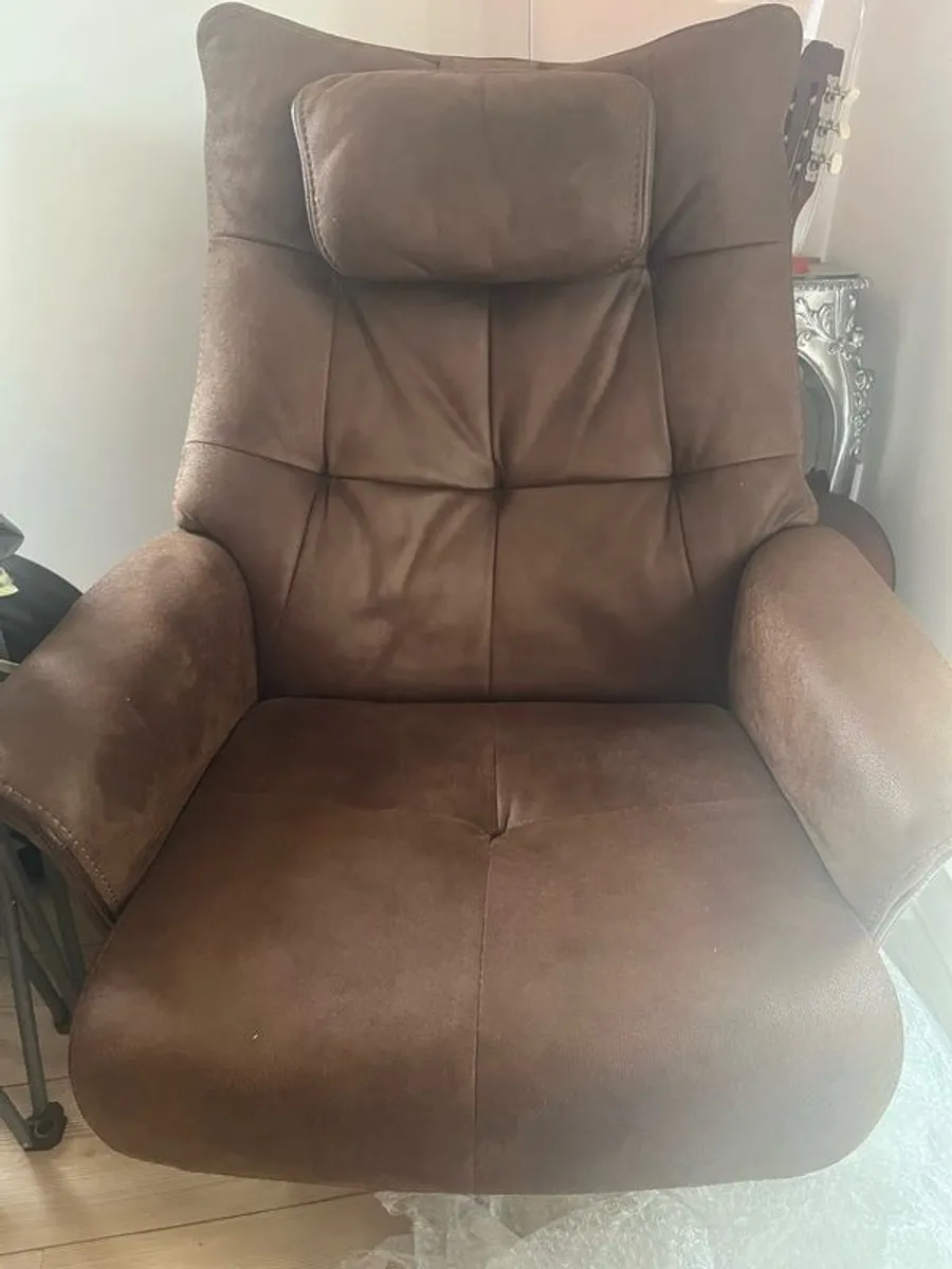 chair and foot stool - Image 2