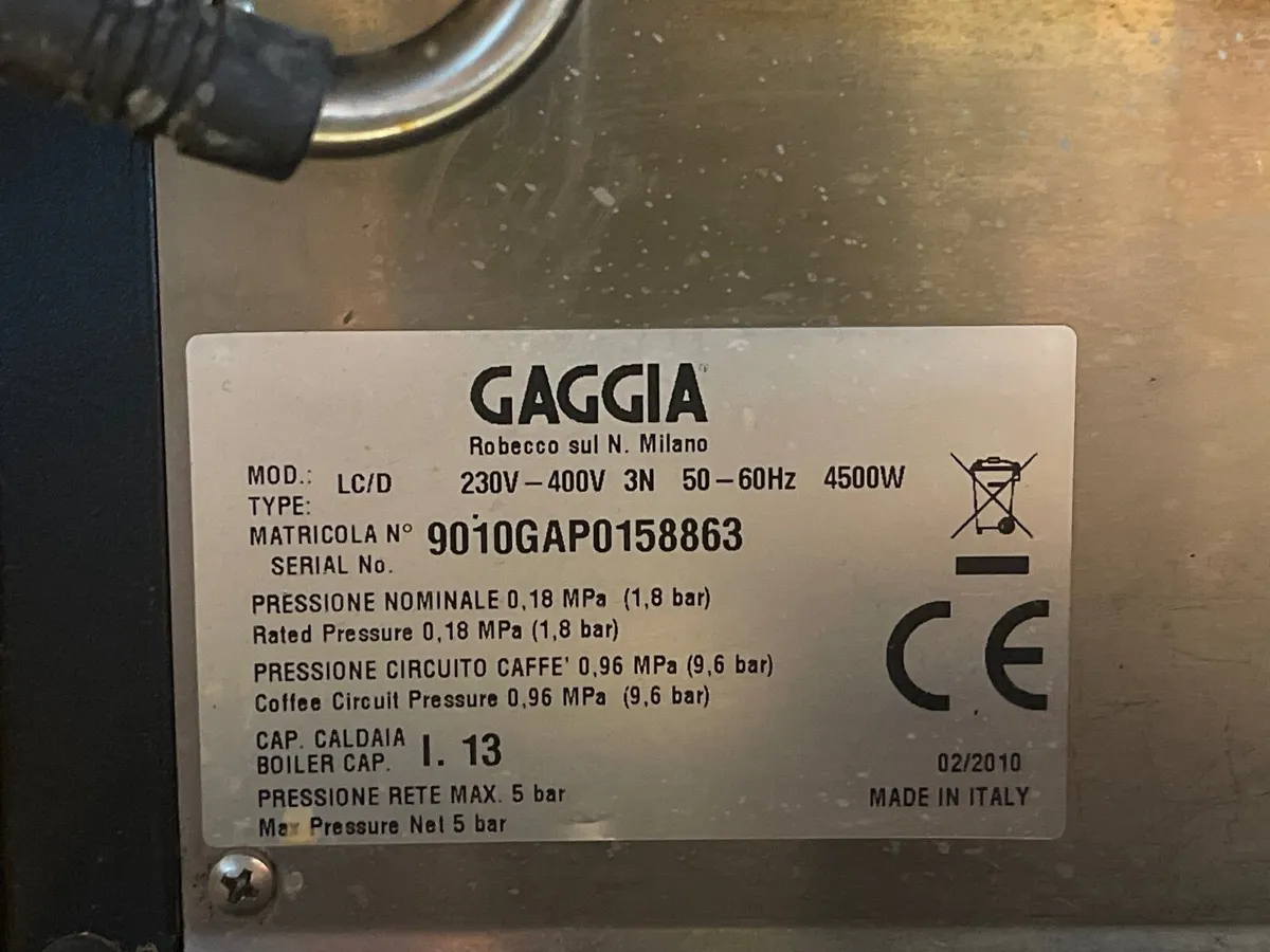 Gaggia coffee machine - Image 3