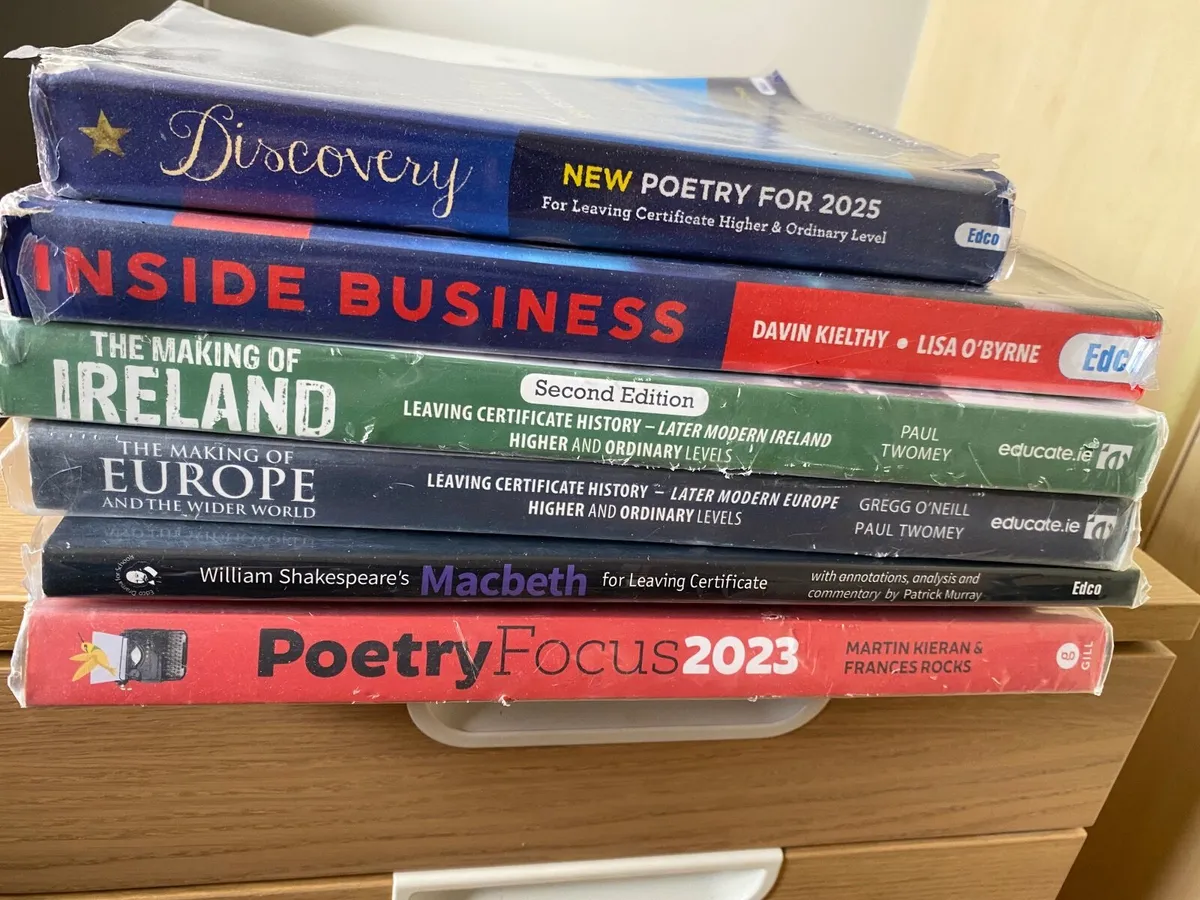 Leaving Cert School books