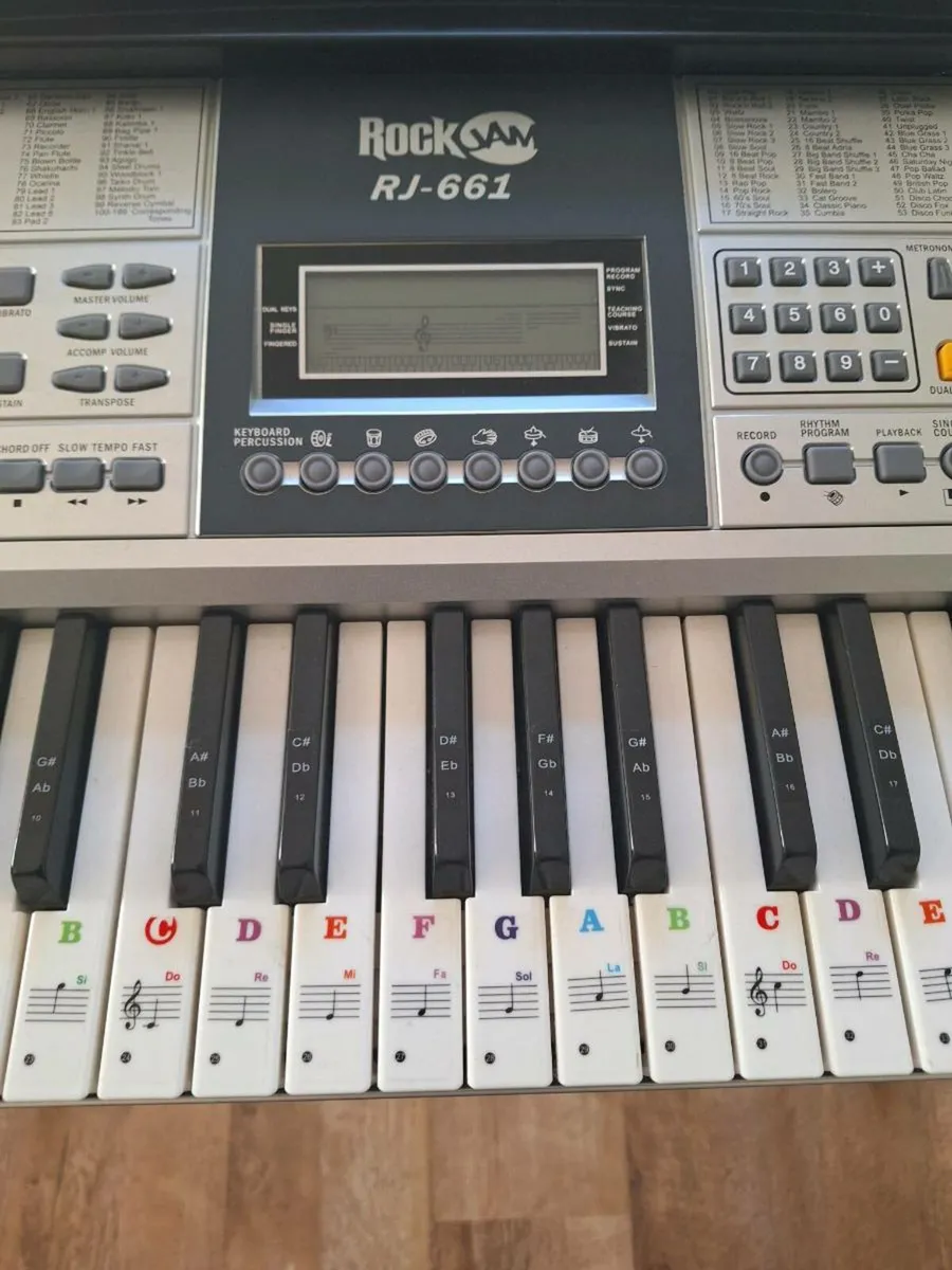 RockJam RJ-661 keyboard - 61 key - Image 1