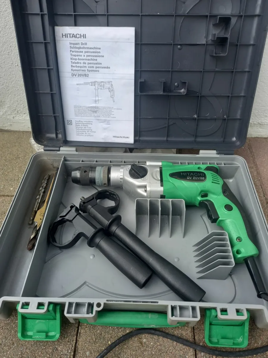 heavy duty hammer action drill.