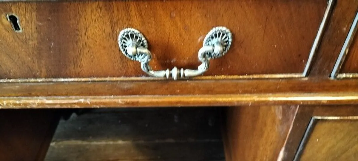 Georgian style mahogany Writing Desk - Image 2