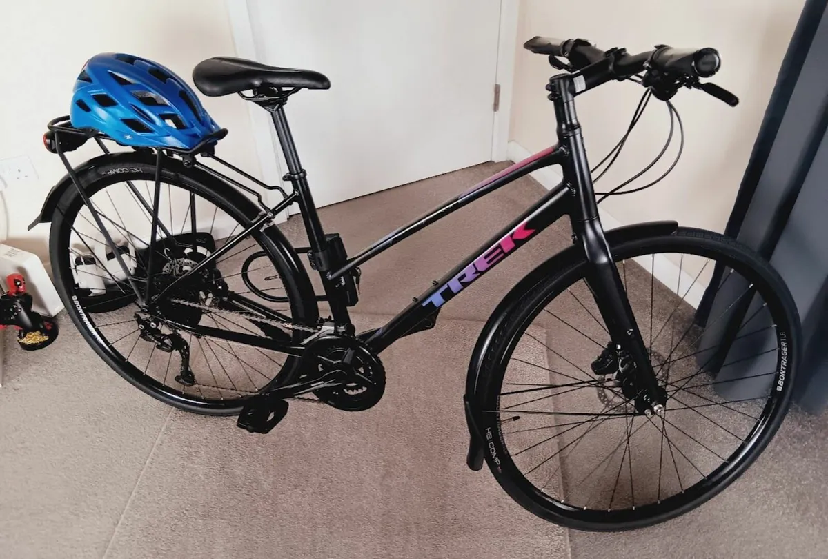 ladies trek alpha Gold road bike + receipt - Image 1