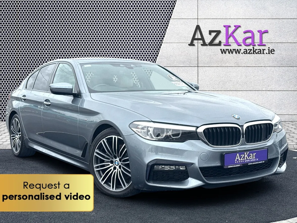 BMW 5-Series 2018 M SPORT 520D 4DR AUTO €117 P/W W - Image 1