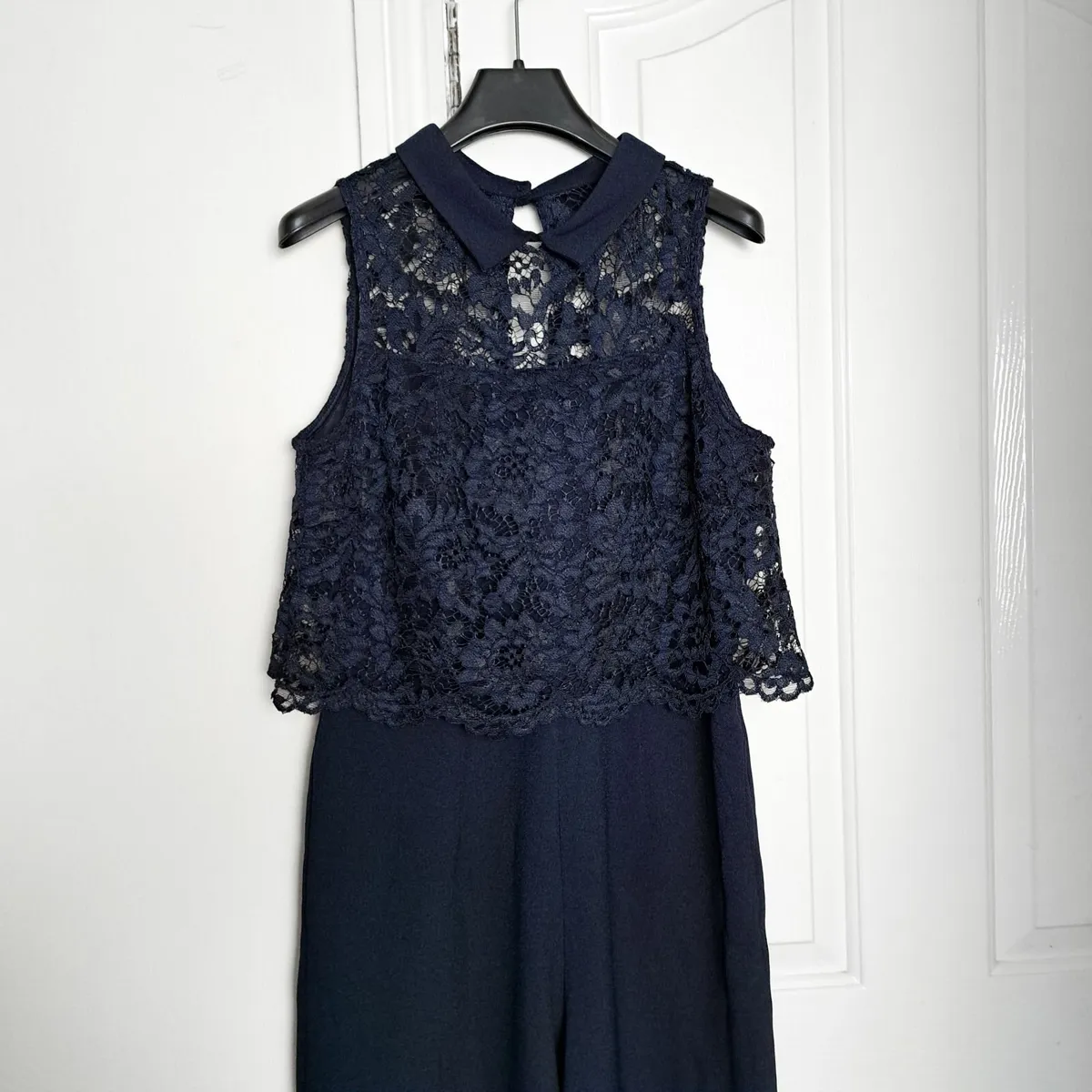 Julia Jordan Navy Bodysuit Sleeveless 10UK/38EU - Image 4