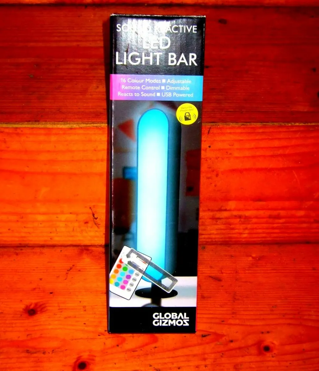 BNWT Sound Reactive LED Light Bar - Image 2