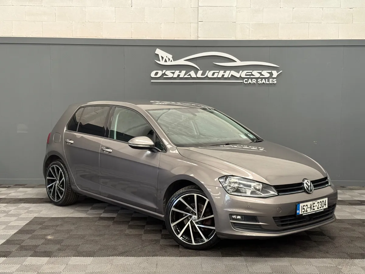Volkswagen Golf 2015 1.6 TDI NCT TAX €9950 - Image 1