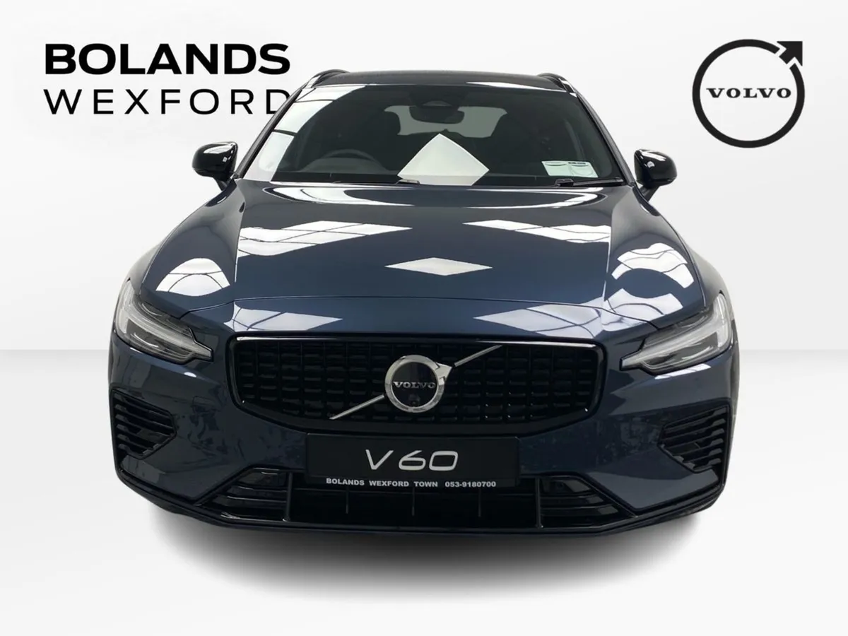 Volvo V60 Denim Bleu Plus With Charcoal Nappa Lea - Image 3