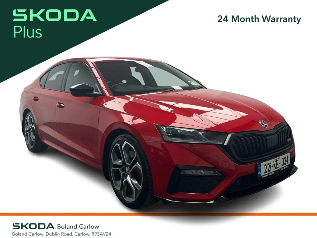 Skoda Octavia RS 2.0tdi 200HP DSG  velvet Red   1 - Image 1