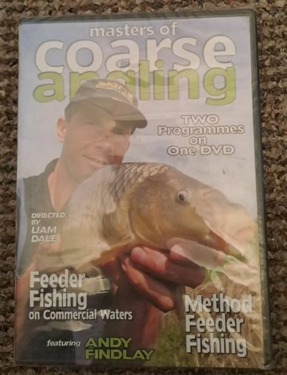 NEW Masters of Coarse angling DVD - Image 1