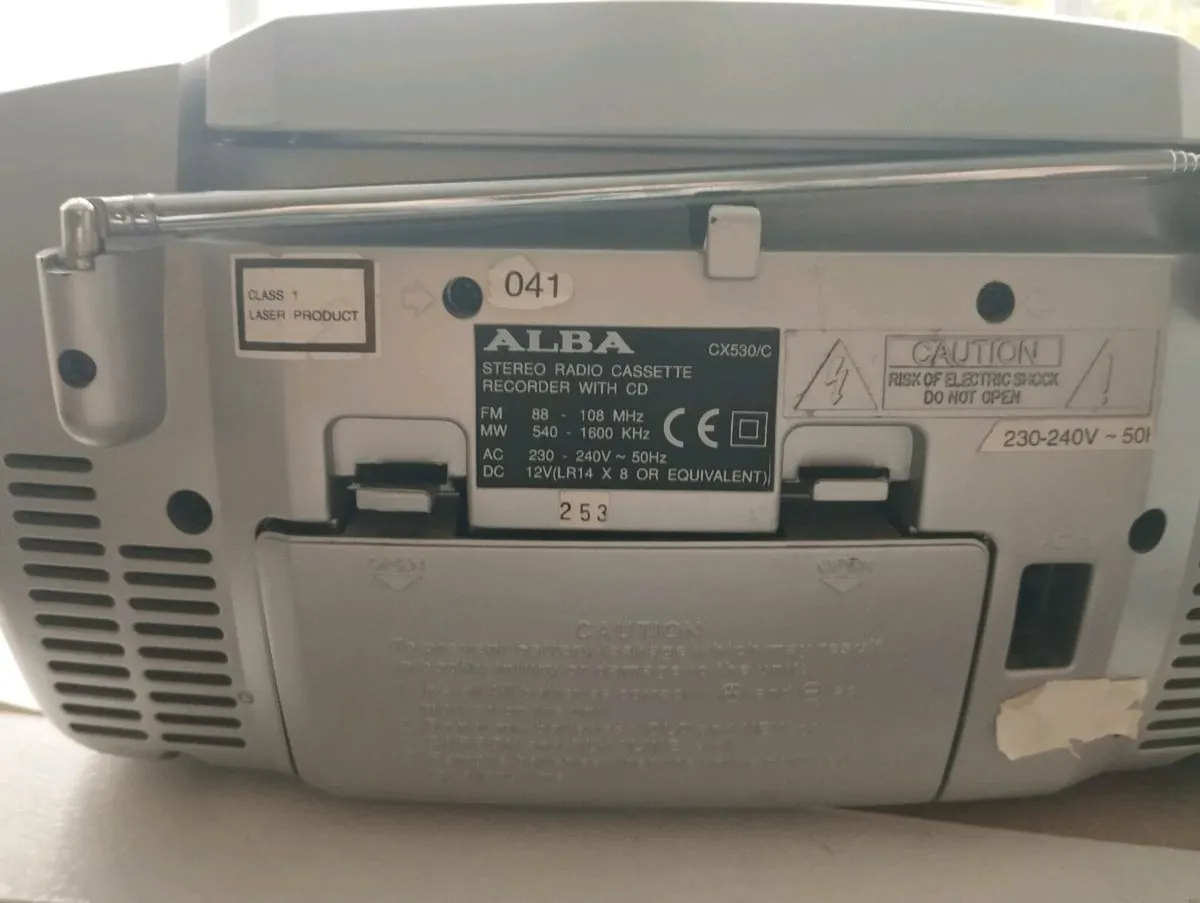 Cd player, radio ALBA - Image 2